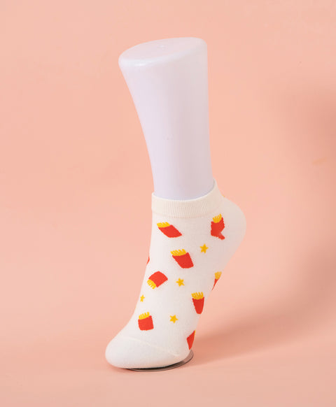 Happy Munchies 5-Pack Ankle Socks