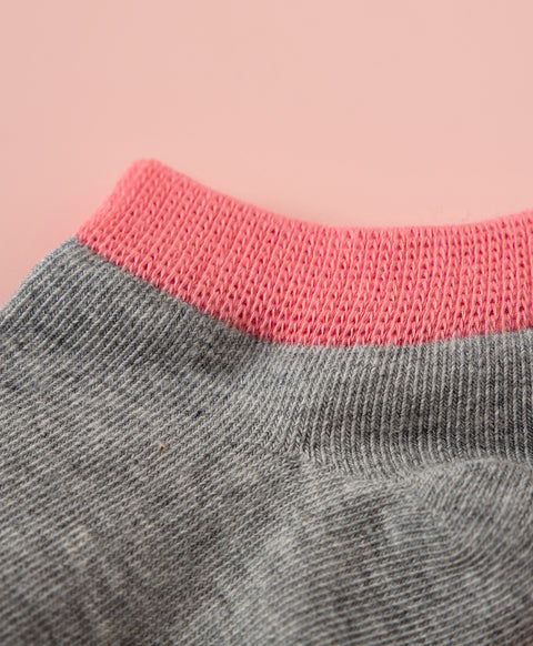 Keep Smiling 5-Pack Ankle Socks