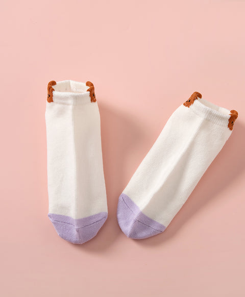 Berry Beary 5-Pack Ankle Socks