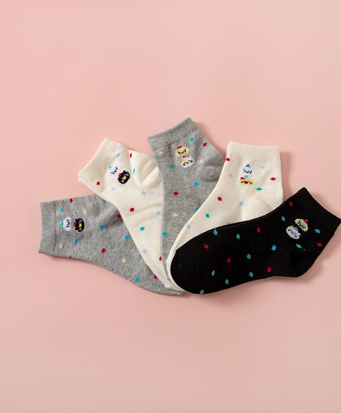 Harmony B-Day Party 5-Pack Short Socks