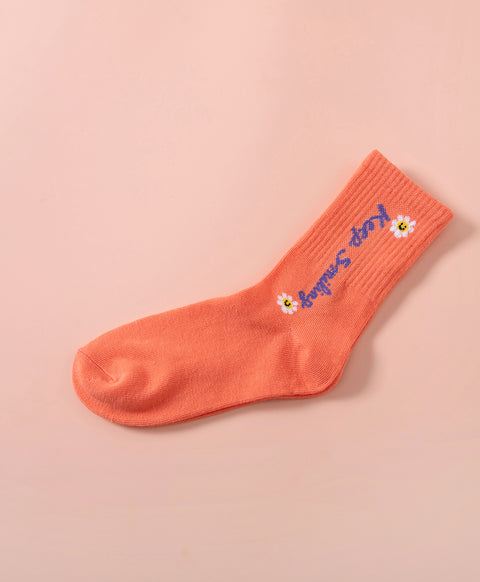 Keep Smiling 5-Pack Crew Socks