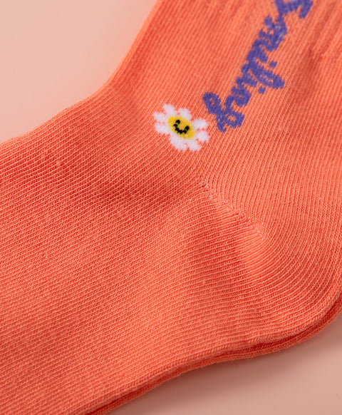 Keep Smiling 5-Pack Crew Socks