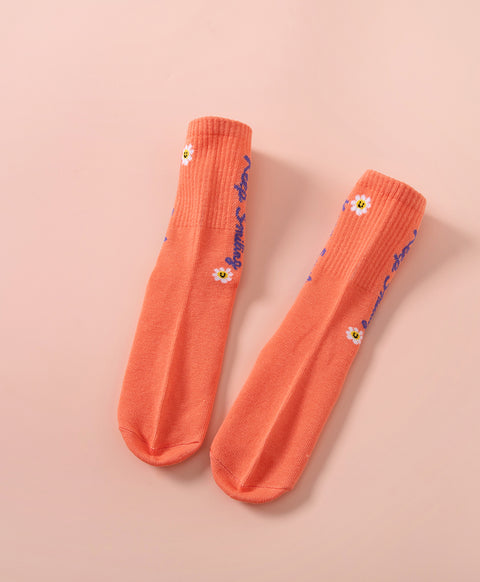 Keep Smiling 5-Pack Crew Socks