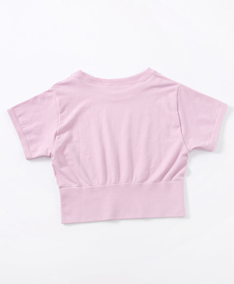Joyful Rib Seamless Cropped T-shirt