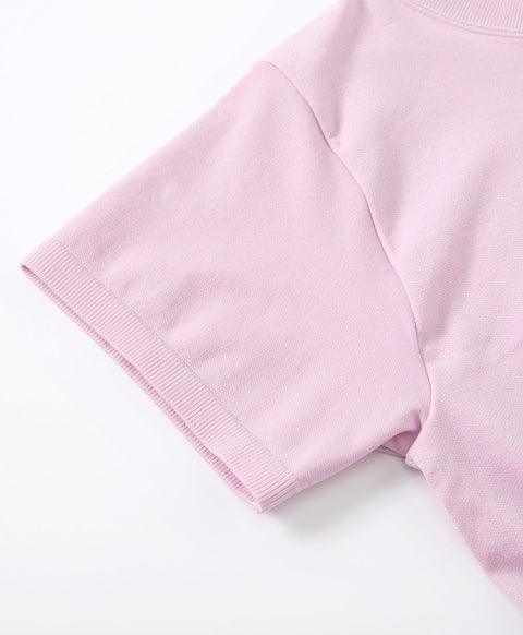 Joyful Rib Seamless Cropped T-shirt