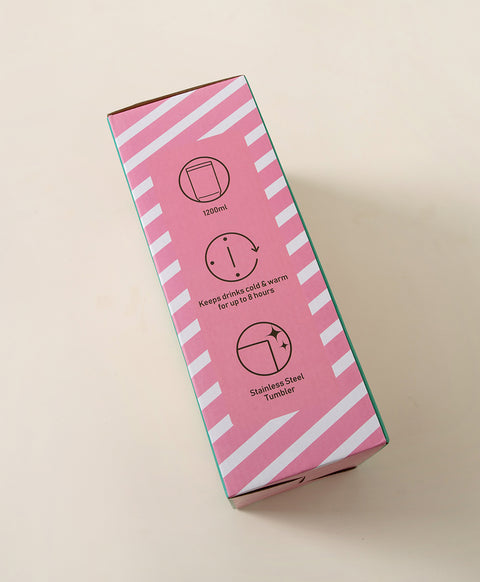 Santa's Secret Metal Tumbler