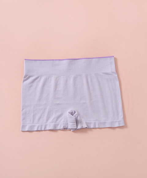 Smooth Seamless Knit Mid Waist Boxhsorts Panties