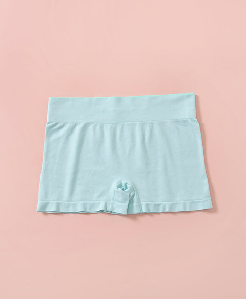 Smooth Seamless Knit Mid Waist Boxhsorts Panties