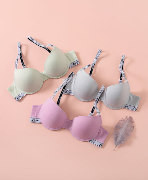 Love Straps Underwired 3/4 Cup Bra