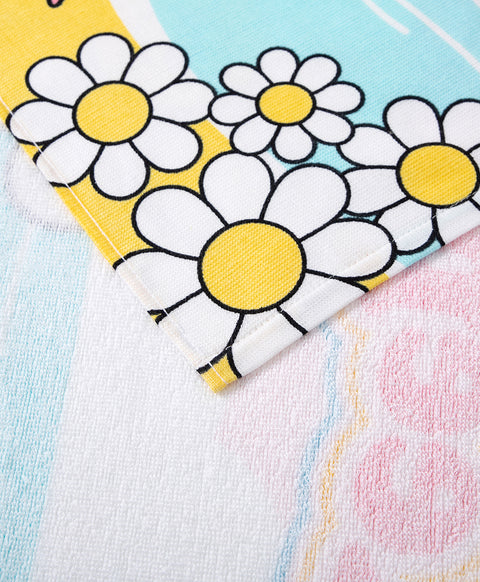 Keep Smiling Muslin Bath Towel