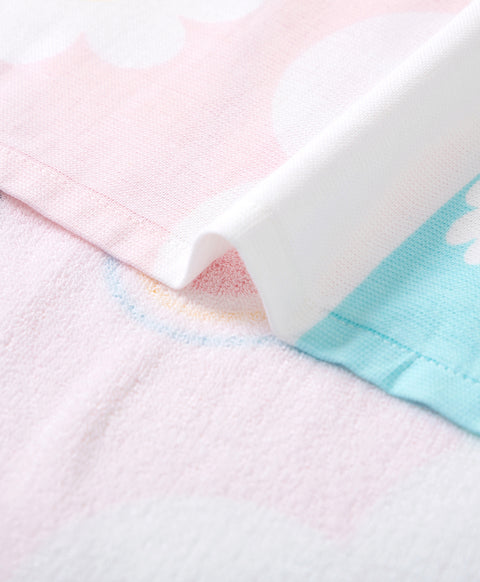 Keep Smiling Muslin Bath Towel