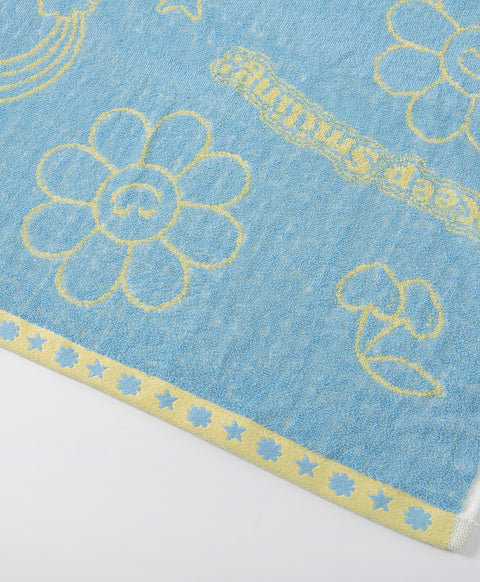 Keep Smiling Mono Bath Towel
