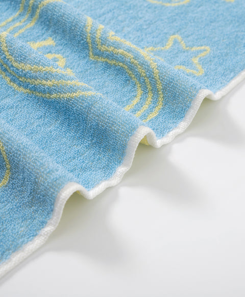 Keep Smiling Mono Bath Towel