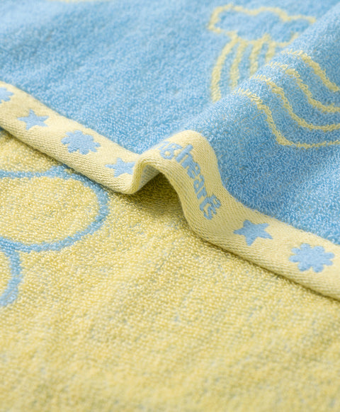 Keep Smiling Mono Bath Towel