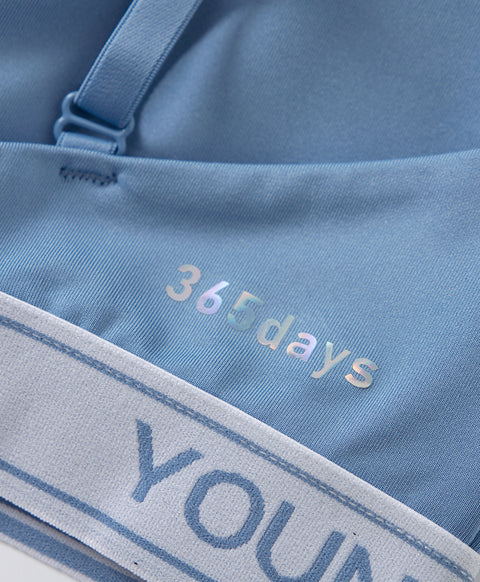 365 Days with Young Curves Athletic Aesthetic Light Support Microfiber U-back Pull Over Vest