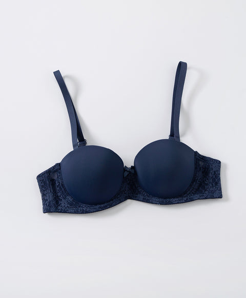 Comfy Feminine 1/2 Cup Push-Up Underwired Multiway Bra