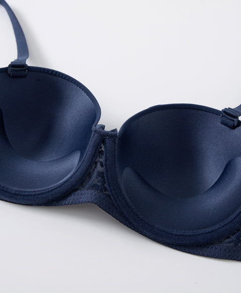 Comfy Feminine 1/2 Cup Push-Up Underwired Multiway Bra