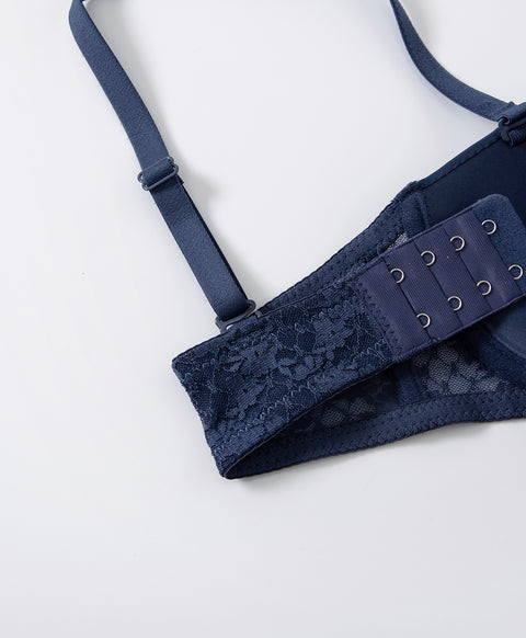 Comfy Feminine 1/2 Cup Push-Up Underwired Multiway Bra
