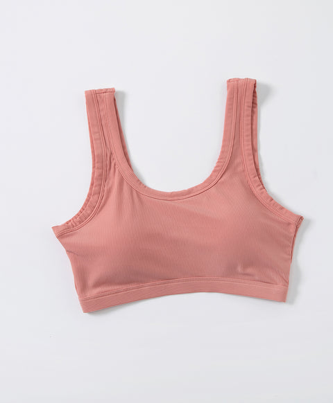 Seamless Rib Pull-over U-Back Vest