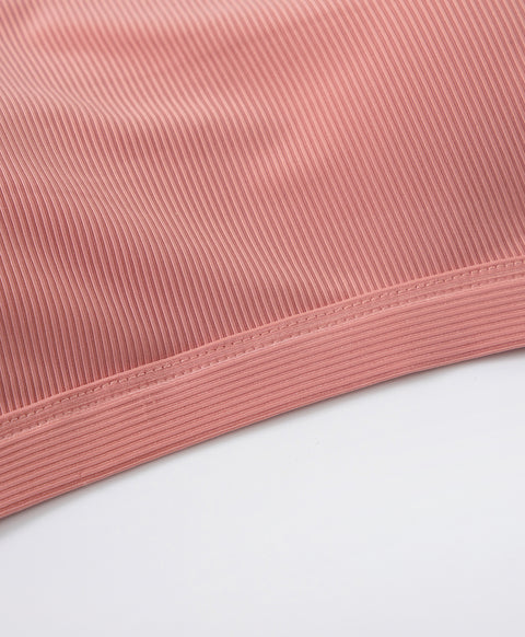 Seamless Rib Pull-over U-Back Vest