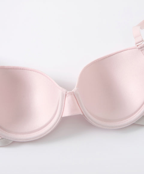 Viscose Contrast Cute Underbust Band 3/4 Cup Wired Bra