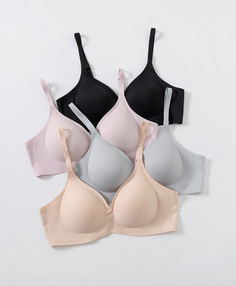 Marshmallow Kiss Triangle Wireless with Back Hook