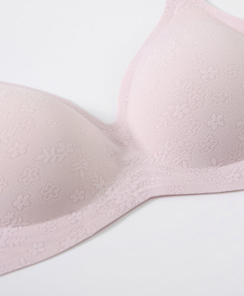 Marshmallow Kiss Triangle Wireless with Back Hook