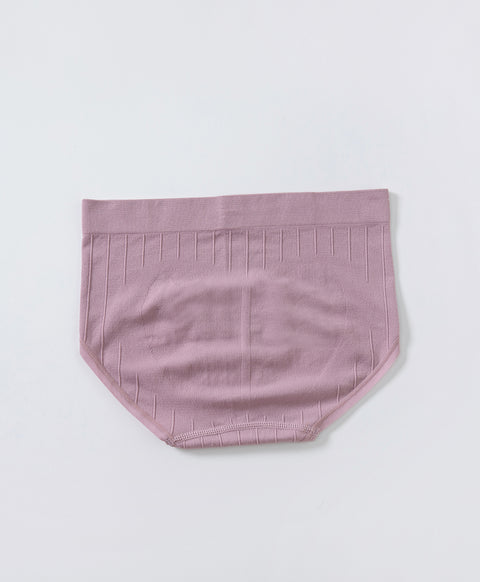 Seamless Knit Flow Mid Waist Hipster Panties