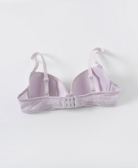 Elegant Floral Lace Underwired 3/4 Cup Bra