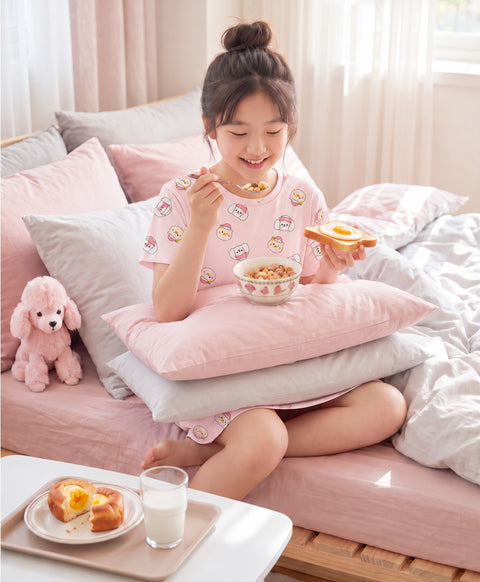 Junior Morning Harmony Short Sleeves Sleep Dress