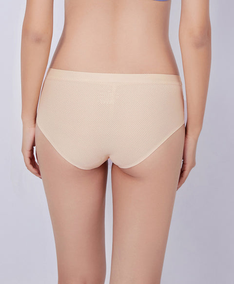 Comfy Mesh Lover Seamless Hipster Panties