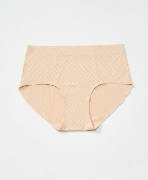 Comfy Mesh Lover Laminated Low Waist Hipster Panties
