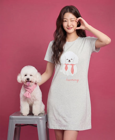 Gentle Harmony Short Sleeves Dress