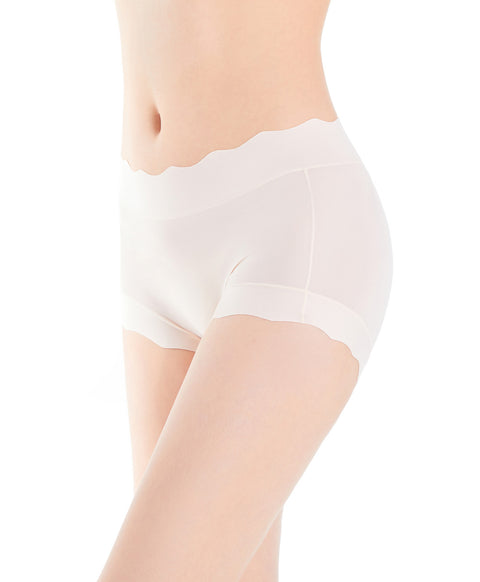 One Size Super Stretchable Seamless Mid Waist Hipster Panties