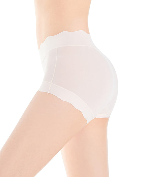 One Size Super Stretchable Seamless Mid Waist Hipster Panties