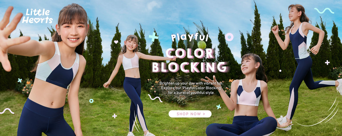 Junior Playful Color Blocking Collection