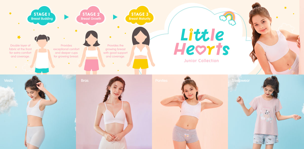 Shop Little Hearts at Young Hearts Lingerie