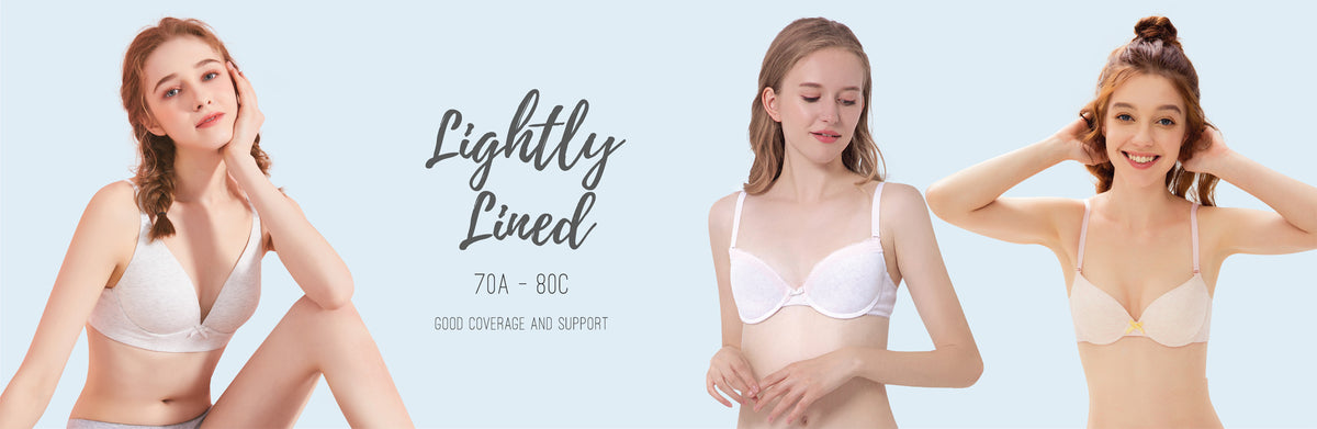 Shop Lightly Lined at Young Hearts Lingerie