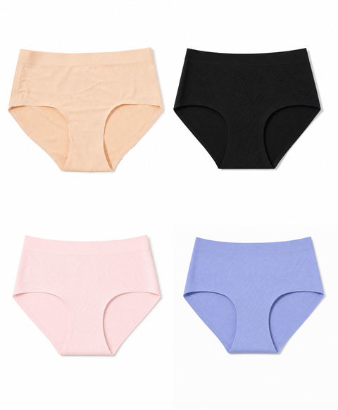 Comfy Mesh Lover Laminated Low Waist Hipster Panties