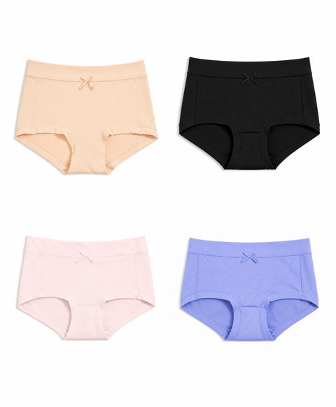 Comfy Mesh Lover Low Waist Boxshorts Panties