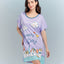 Happy Day Microfiber Short Sleeves Sleep Dress