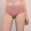 Lacey Seamless Mid Waist Hipster Panties