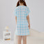Rabbits Sun Bathing Microfiber Sleep Dress