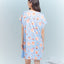 Sunny Bear Microfiber Short Sleeves Sleep Dress