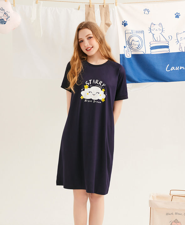 Starry Slumber Sleep Dress