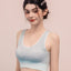 Stripe Seamless Wireless Pull Over Vest
