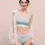 Stripe Seamless Wireless Pull Over Vest