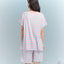 Tropical Vibes Short Sleeves Microfiber Top & Bottom Sleep Set