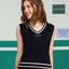 Go For It! Knitted Sleeveless Vest