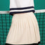 Go For It! Pleated Knitted Skirt